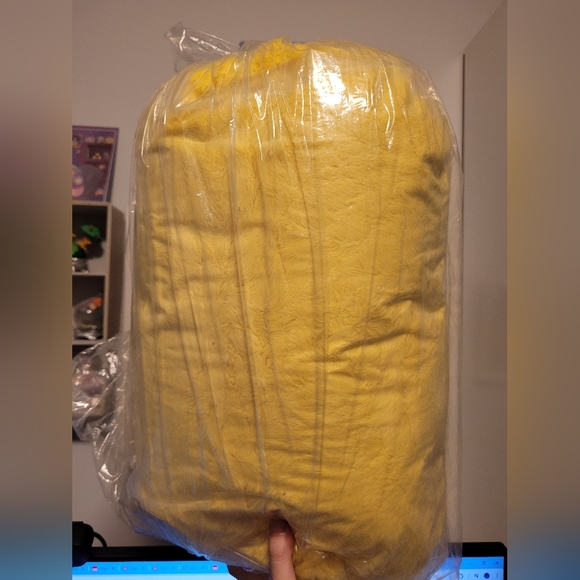 GIANT Rilakkuma Kiiroitori plush bird 55cm Sunglasses San-X - Picture 3 of 4